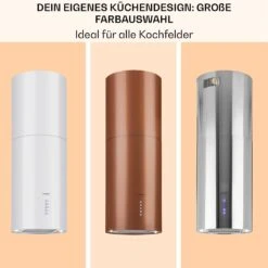 Beretta Inselabzugshaube Ø35cm 650m³/h LED Inkl. Aktivkohlefilter 17 Beretta Inselabzugshaube Ø35cm 650m³/h LED Inkl. Aktivkohlefilter -Haushaltsgeräte Store 10033718 de 0007 usp