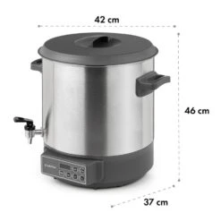 Lady Marmalade Einkochautomat Getränkespender 27L 100°C 12h Edelstahl -Haushaltsgeräte Store 10033825 yy 0010 logo Klarstein Lady Marmalade Einkochautomat