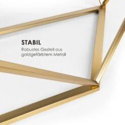 Black Onyx I Couchtisch 110x42,5x55cm (BxHxT) Marmor Gold / Schwarz -Haushaltsgeräte Store 10034021 de 0005 logo