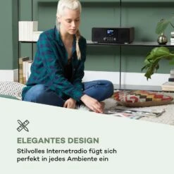 Streamo CD Internetradio 2x10W WLAN DAB+ UKW CD-Player BT Schwarz 12 Streamo CD Internetradio 2x10W WLAN DAB+ UKW CD-Player BT Schwarz -Haushaltsgeräte Store 10034055 de 0003 logo