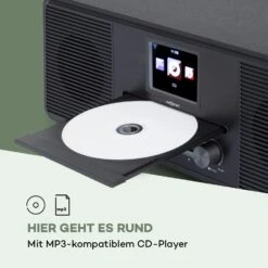 Streamo CD Internetradio 2x10W WLAN DAB+ UKW CD-Player BT Schwarz 15 Streamo CD Internetradio 2x10W WLAN DAB+ UKW CD-Player BT Schwarz -Haushaltsgeräte Store 10034055 de 0006 logo