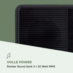 Streamo CD Internetradio 2x10W WLAN DAB+ UKW CD-Player BT Schwarz 16 Streamo CD Internetradio 2x10W WLAN DAB+ UKW CD-Player BT Schwarz -Haushaltsgeräte Store 10034055 de 0007 logo