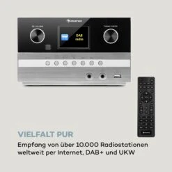 Connect System S Stereoanlage Boxen 20Wmax Internet/DAB+/UKW CD-Player -Haushaltsgeräte Store 10034072 de 0003 logo