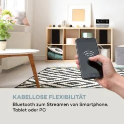 Connect System S Stereoanlage Boxen 20Wmax Internet/DAB+/UKW CD-Player -Haushaltsgeräte Store 10034072 de 0008 logo