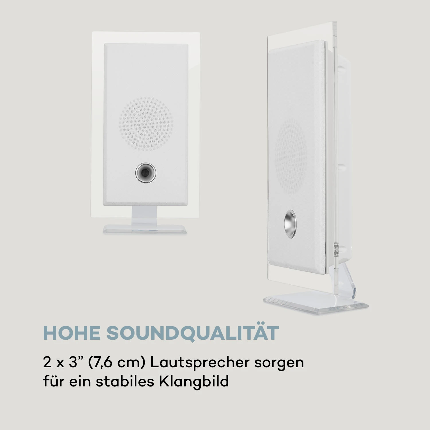 Stereo Sonic DAB+ Stereoanlage, DAB+, CD-Player, USB, BT, Weiß 10 Stereo Sonic DAB+ Stereoanlage, DAB+, CD-Player, USB, BT, Weiß – Bild 8