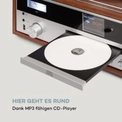 Birmingham HiFi Stereo-System DAB+/FM BT-Funktion Vinyl CD USB AUX-In -Haushaltsgeräte Store 10034090 de 0009 logo