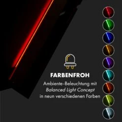 Alina Dunstabzugshaube 90cm 600 M³/h LED-Display Ambientelicht Schwarz -Haushaltsgeräte Store 10034106 de 0006 logo