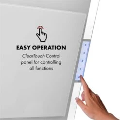 Mirage 90 Dunstabzugshaube 550 M³/h Touch-Panel Ambient EEC A++ Weiß -Haushaltsgeräte Store 10034152 yy 0009 logo Klarstein Mirage 90 Dunstabzugshaube 90cm weiss