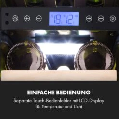 Vinovilla 17 Built-In Duo Weinkühlschrank 53l 17 Fl. 2 Zonen Glastür 14 Vinovilla 17 Built-In Duo Weinkühlschrank 53l 17 Fl. 2 Zonen Glastür -Haushaltsgeräte Store 10034154 de 0004 logo