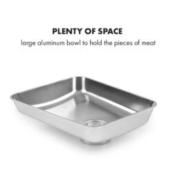 Kraftprotz Elektrischer Fleischwolf 700 W Kupfermotor Edelstahl -Haushaltsgeräte Store 10034215 yy 0007 logo Klarstein Kraftprotz elektrischer Fleischwolf weiss