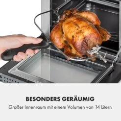 AeroVital Cube Chef Heißluftfritteuse 1700 W 14 Liter 16 Programme Ober- Und Unterhitze -Haushaltsgeräte Store 10034217 de 0004 logo