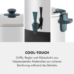 KonfiStar 50 Digital Einkocher Getränkespender 2500W 50L 100°C 180min 16 KonfiStar 50 Digital Einkocher Getränkespender 2500W 50L 100°C 180min -Haushaltsgeräte Store 10034240 de 0005 logo