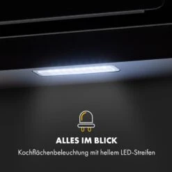 Sofia 60 Dunstabzugshaube Kopffrei 300 M³/h Touch-Control Glasfront -Haushaltsgeräte Store 10034258 de 0005 logo