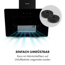 Sofia 60 Dunstabzugshaube Kopffrei 300 M³/h Touch-Control Glasfront -Haushaltsgeräte Store 10034258 de 0006 logo