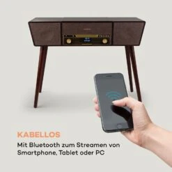 Belle Epoque 1912 Retro-Plattenspieler CD BT USB DAB+/UKW Braun -Haushaltsgeräte Store 10034402 de 0004 logo