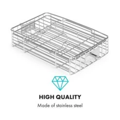 AeroVital Cube Chef Heißluftfritteuse Steak-Käfig Zubehör Edelstahl 9 AeroVital Cube Chef Heißluftfritteuse Steak-Käfig Zubehör Edelstahl -Haushaltsgeräte Store 10034408 yy 0004 logo Klarstein AeroVital Cube Chef Steak Kaefig