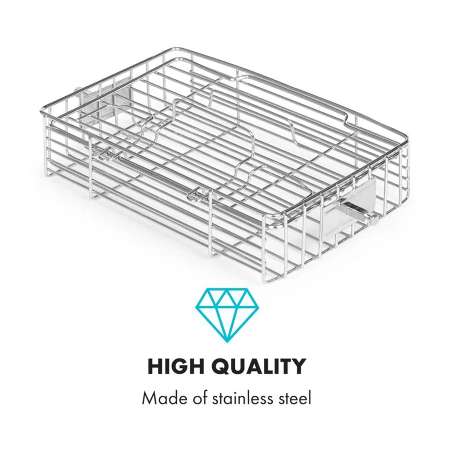 AeroVital Cube Chef Heißluftfritteuse Steak-Käfig Zubehör Edelstahl 6 AeroVital Cube Chef Heißluftfritteuse Steak-Käfig Zubehör Edelstahl – Bild 4