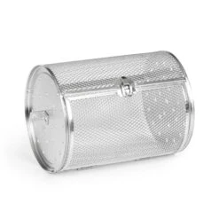 Haushaltsgeräte Store 31 AeroVital Cube Chef Heißluftfritteuse Drehkorb Zubehör Edelstahl
