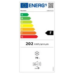 Iceblokk 80 Gefriertruhe Freistehend 78 L Korb Abschließbar -Haushaltsgeräte Store 10034437 energy label