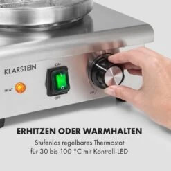 Wurstfabrik 450 Hot Dog Maker 450W 5L 30-100°C Glas Edelstahl -Haushaltsgeräte Store 10034450 de 0003 logo