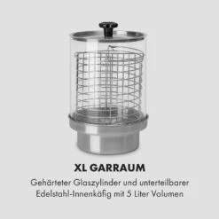 Wurstfabrik 450 Hot Dog Maker 450W 5L 30-100°C Glas Edelstahl -Haushaltsgeräte Store 10034450 de 0004 logo