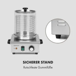 Wurstfabrik 450 Hot Dog Maker 450W 5L 30-100°C Glas Edelstahl -Haushaltsgeräte Store 10034450 de 0007 logo