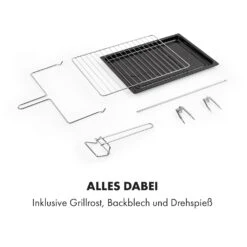 Masterchef 45 Mini-Backofen 45l 2000W 100-230 °C Timer Silber -Haushaltsgeräte Store 10034497 de 0008 logo