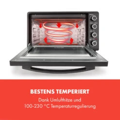 Masterchef 60 Mini-Backofen 60l 2000W 100-230 °C Timer Schwarz 13 Masterchef 60 Mini-Backofen 60l 2000W 100-230 °C Timer Schwarz -Haushaltsgeräte Store 10034498 de 0003 logo