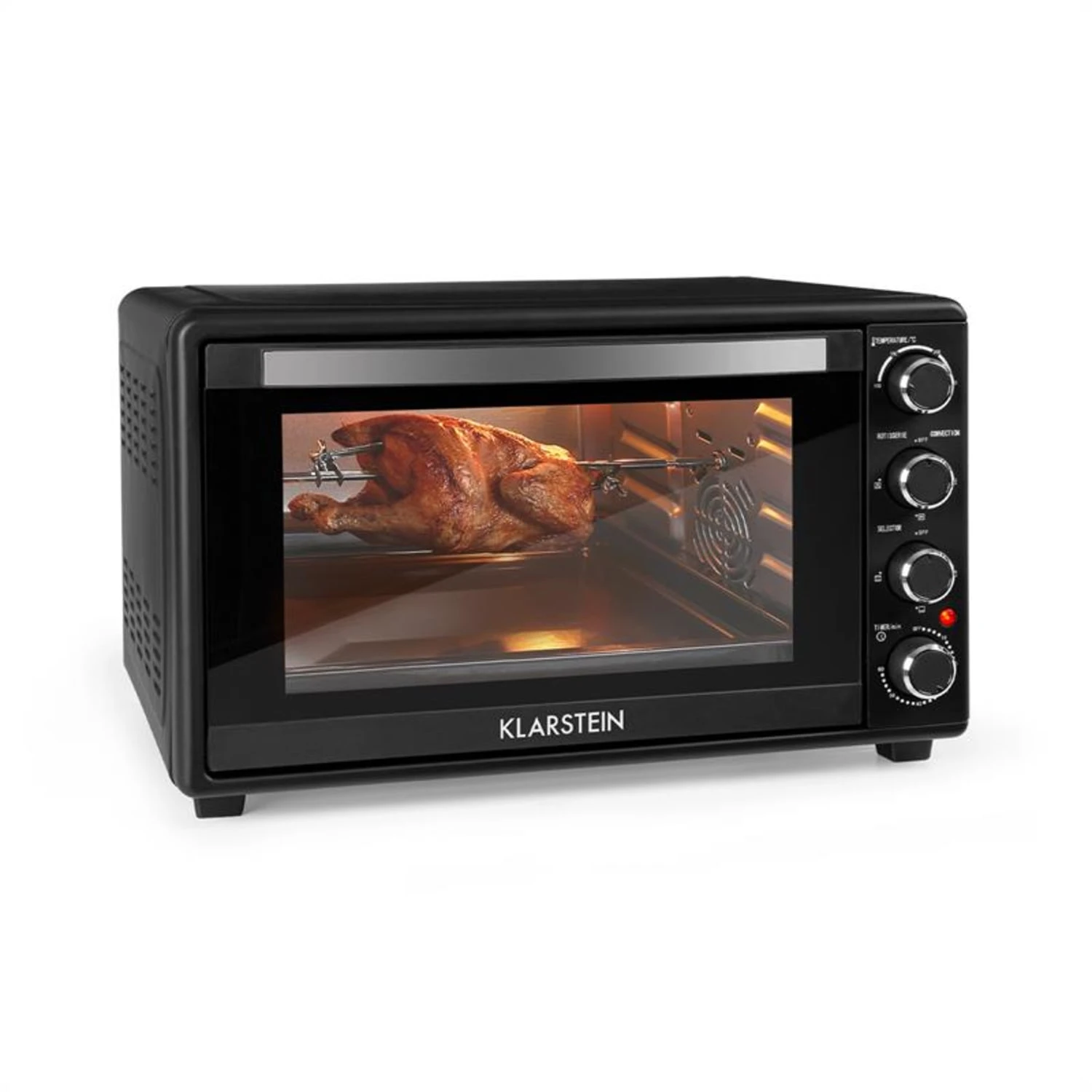 Masterchef 60 Mini-Backofen 60l 2000W 100-230 °C Timer Schwarz 3 Masterchef 60 Mini-Backofen 60l 2000W 100-230 °C Timer Schwarz