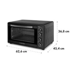 Masterchef 60 Mini-Backofen 60l 2000W 100-230 °C Timer Schwarz 19 Masterchef 60 Mini-Backofen 60l 2000W 100-230 °C Timer Schwarz -Haushaltsgeräte Store 10034498 yy 0009 logo Klarstein Masterchef 60 Mini Backofen 60l schwarz reedit