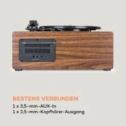 Connect Vinyl Cube Plattenspieler 40W Max. Internet/DAB+/UKW USB Braun 20 Connect Vinyl Cube Plattenspieler 40W Max. Internet/DAB+/UKW USB Braun -Haushaltsgeräte Store 10034557 de 0009 logo