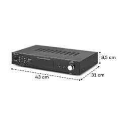 AMP-9200 BT Digital-Stereo-Verstärker 2x60W RMS BT 2xMikro Schwarz -Haushaltsgeräte Store 10034594 yy 0008 logo auna AMP 9200 BT Digital Stereo Verstaerker schwarz reedit