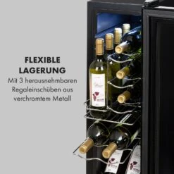 Shiraz 12 Slim Uno Weinkühlschrank 32l/12Fl.Touch 85 W 5-18 °C LED 16 Shiraz 12 Slim Uno Weinkühlschrank 32l/12Fl.Touch 85 W 5-18 °C LED -Haushaltsgeräte Store 10034625 de 0006 logo