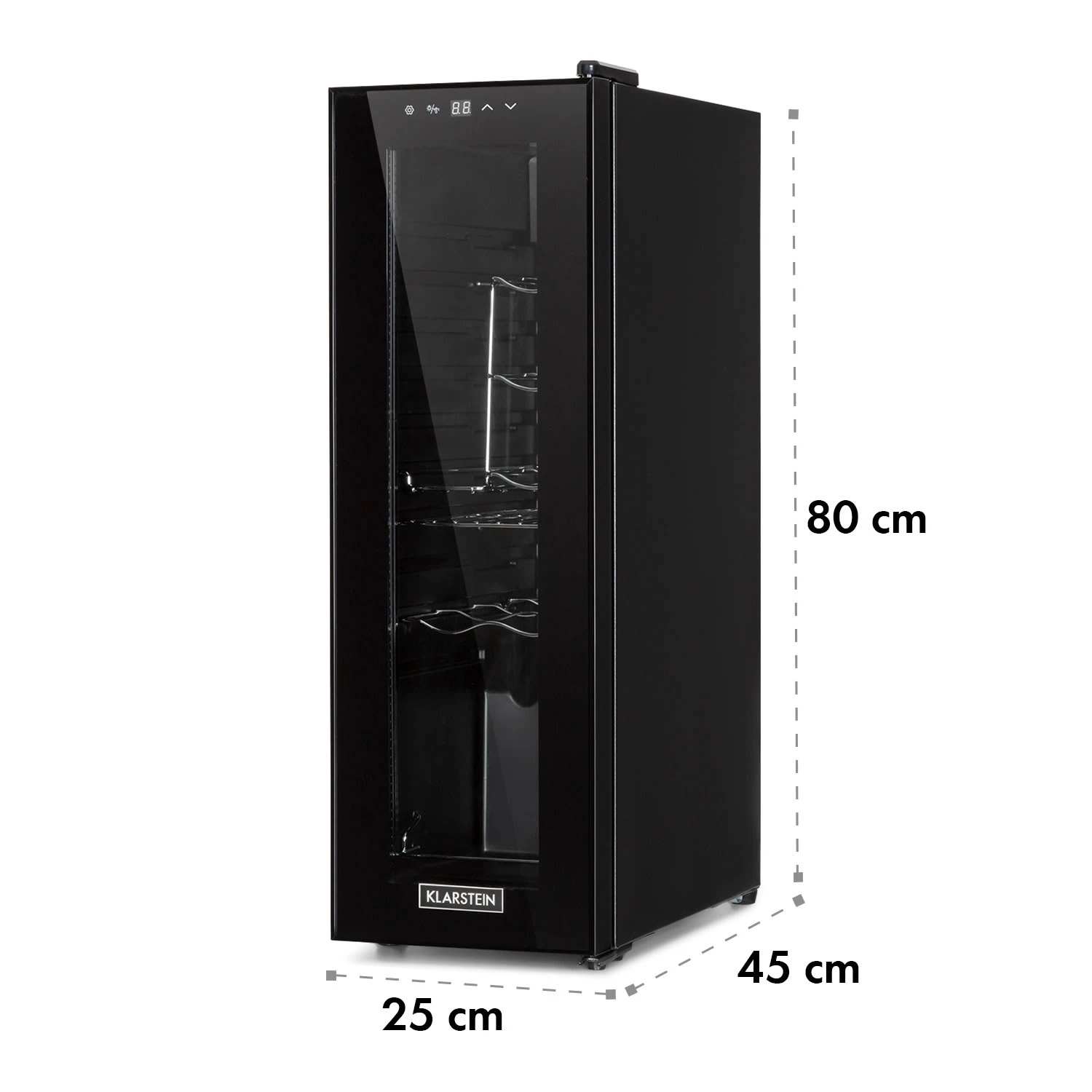 Shiraz 12 Slim Uno Weinkühlschrank 32l/12Fl.Touch 85 W 5-18 °C LED 10 Shiraz 12 Slim Uno Weinkühlschrank 32l/12Fl.Touch 85 W 5-18 °C LED – Bild 8