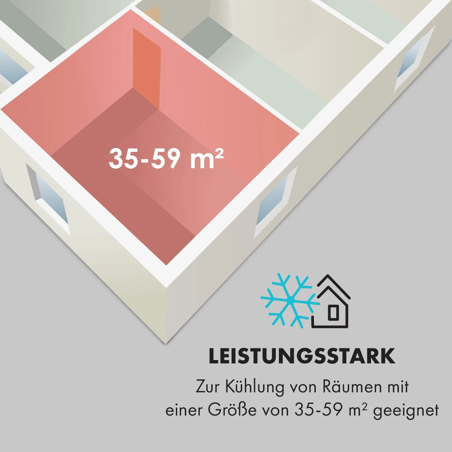 Iceblock Prosmart 12 Klimaanlage 3-in-1 12.000 BTU App Control 6 Iceblock Prosmart 12 Klimaanlage 3-in-1 12.000 BTU App Control – Bild 4