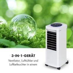 Windspiel 3-in-1 Luftkühler 100 W 312 M³/h 8 Ltr Mobil Fernbedienung -Haushaltsgeräte Store 10034654 de 0005 logo