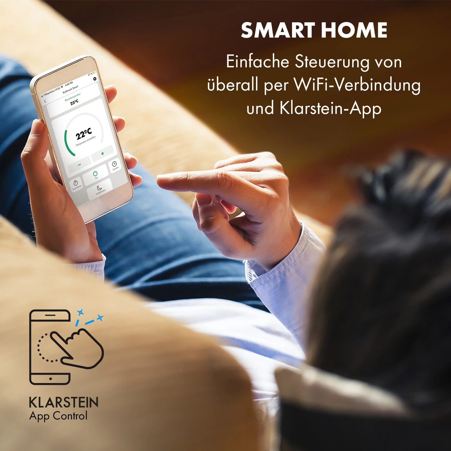 Kraftwerk Smart 10K Klimaanlage 3-in-1 10000 BTU App Fernbedienung 4 Kraftwerk Smart 10K Klimaanlage 3-in-1 10000 BTU App Fernbedienung – Bild 2