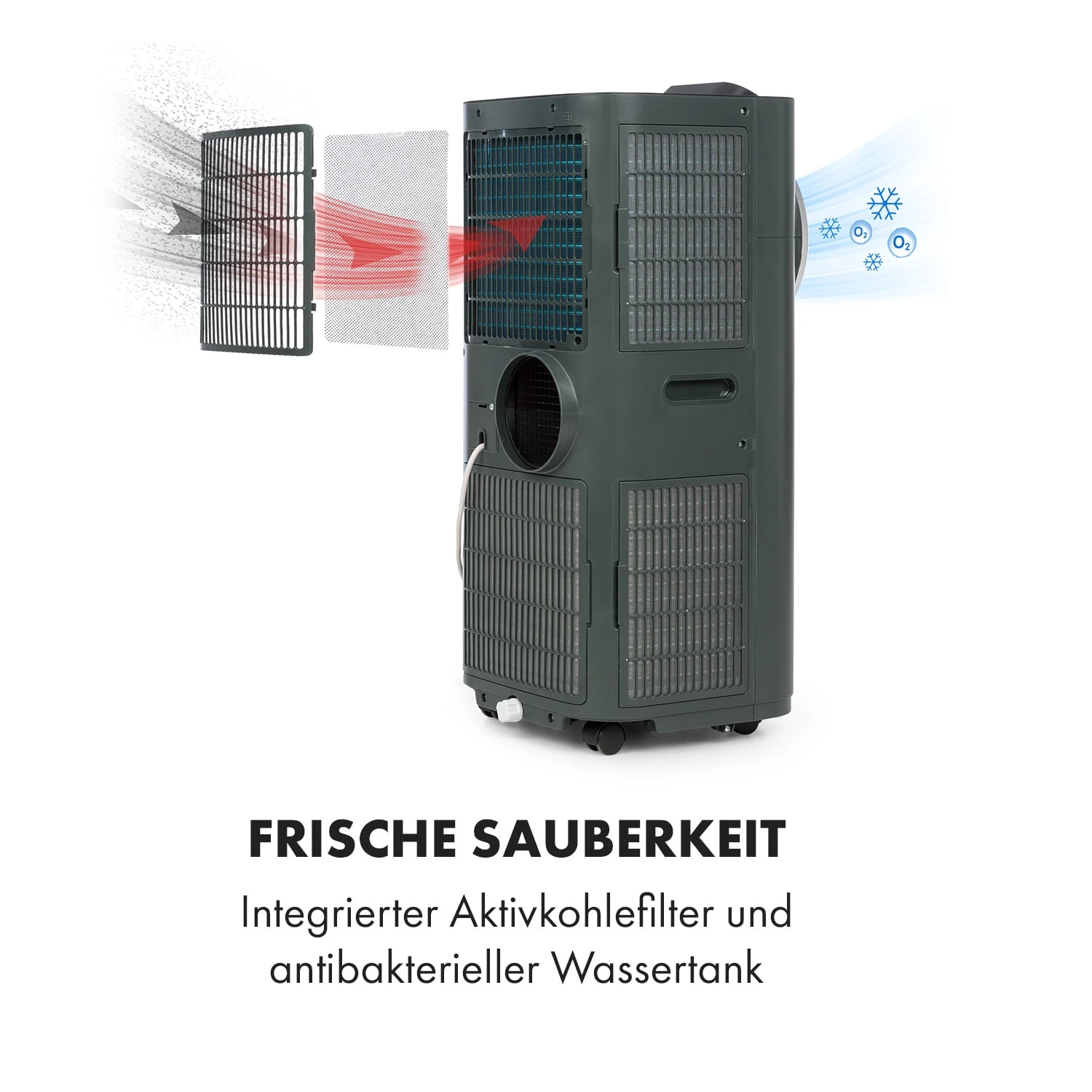 Kraftwerk Smart 10K Klimaanlage 3-in-1 10000 BTU App Fernbedienung 9 Kraftwerk Smart 10K Klimaanlage 3-in-1 10000 BTU App Fernbedienung – Bild 7