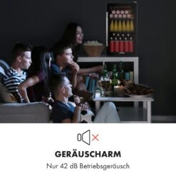 Beersafe XXL Onyx Kühlschrank 80 Liter 3 Böden Panoramaglastür -Haushaltsgeräte Store 10034848 de 0008 logo