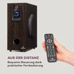 Areal Elegance 5.1-Surround-System 190W RMS BT USB AUX Fernbedienung -Haushaltsgeräte Store 10034854 de 0005 logo