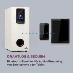 Areal Elegance 5.1-Kanal-Surround-System 190W RMS BT USB SD AUX Fernbedienung -Haushaltsgeräte Store 10034855 de 0003 logo