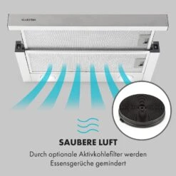 Viola Dunstabzugshaube Edelstahl 59,6 Cm 612m³/h EEK A Silber 17 Viola Dunstabzugshaube Edelstahl 59,6 Cm 612m³/h EEK A Silber -Haushaltsgeräte Store 10034862 de 0007 logo