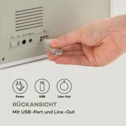 IR-160 SE Internetradio WLAN USB 2.8"HCC Display APP AirMusic -Haushaltsgeräte Store 10034907 de 0007 logo