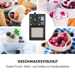 Sweet Sundae Eiscrememaschine Kompressor 1,5l Edelstahl Schwarz 15 Sweet Sundae Eiscrememaschine Kompressor 1,5l Edelstahl Schwarz -Haushaltsgeräte Store 10034911 de 0004 logo