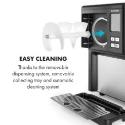 Sweet Sundae Eiscrememaschine Kompressor 1,5l Edelstahl Schwarz 19 Sweet Sundae Eiscrememaschine Kompressor 1,5l Edelstahl Schwarz -Haushaltsgeräte Store 10034911 uk 0008 logo Klarstein Sahnehaeubchen Eiscrememaschine schwarz