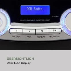 Roadie 2K Boombox CD-Player Kassettenradio DAB/DAB+ UKW Bluetooth 16 Roadie 2K Boombox CD-Player Kassettenradio DAB/DAB+ UKW Bluetooth -Haushaltsgeräte Store 10034921 de 0005 logo