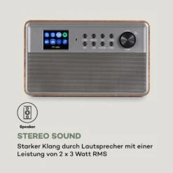 Connect Link Smart Radio IR/DAB+/UKW Spotify BT 2,4" HCC Display -Haushaltsgeräte Store 10034923 de 0003 logo