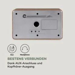 Connect Link Smart Radio IR/DAB+/UKW Spotify BT 2,4" HCC Display -Haushaltsgeräte Store 10034923 de 0008 logo