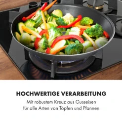 Goldflame 4 Gaskochfeld 4-flammig Messing-Brenner Glaskeramik Schwarz -Haushaltsgeräte Store 10034972 de 0007 logo