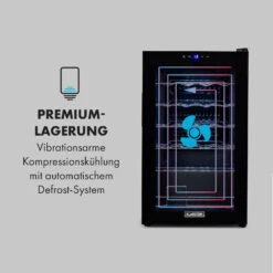 Shiraz 24 Uno Weinkühlschrank 63l 24Fl Touch-Bedienfeld 5-18°C -Haushaltsgeräte Store 10035028 de 0005 logo